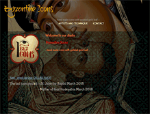 Tablet Screenshot of byzantineicons.ro